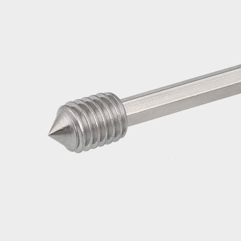 Weiwang Towel Bar Bath Towel Rack Fixing Screw Hexagonal Tip Tightening Machine Tooth Machine Screw Faucet Shower M4/M5/M6*8mm (10 each) wrench included