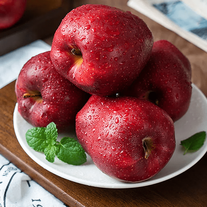 Yiyounong Gansu Tianshui Huaniu apple fresh fruit seasonal red snake noodle apple Ping An fruit Christmas fruit whole box with box 9.5-10 catties large fruit about 18-20 pieces