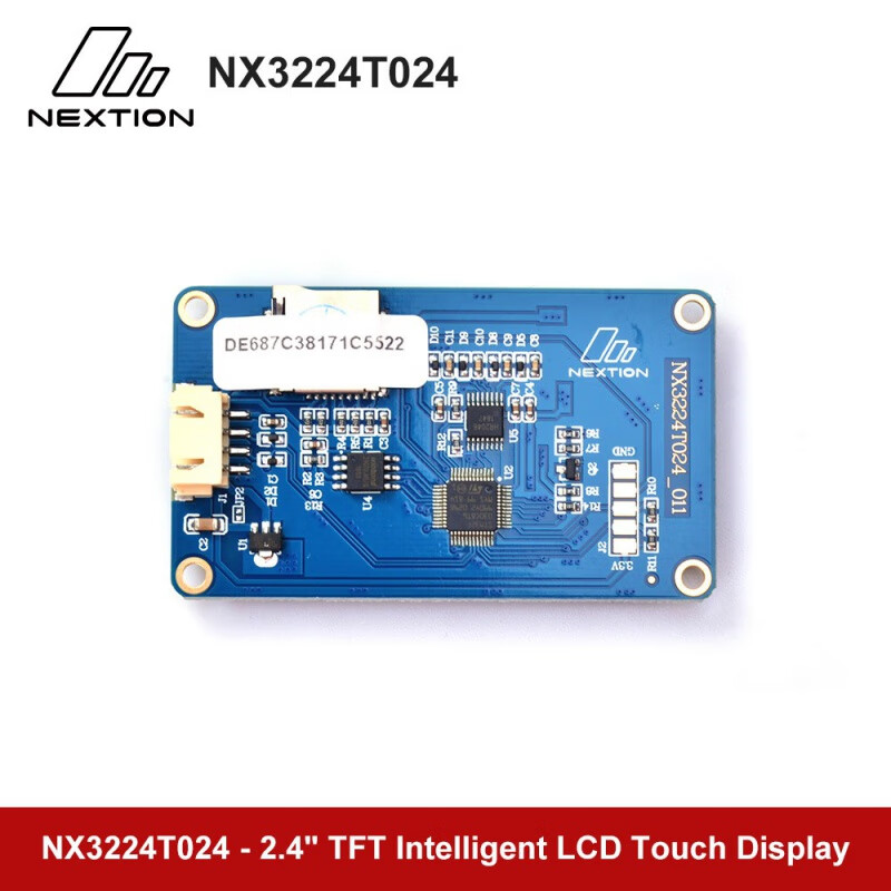 Nextion official genuine NX3224T024 2.4-inch human-computer interaction interface HMI English version kernel English version kernel