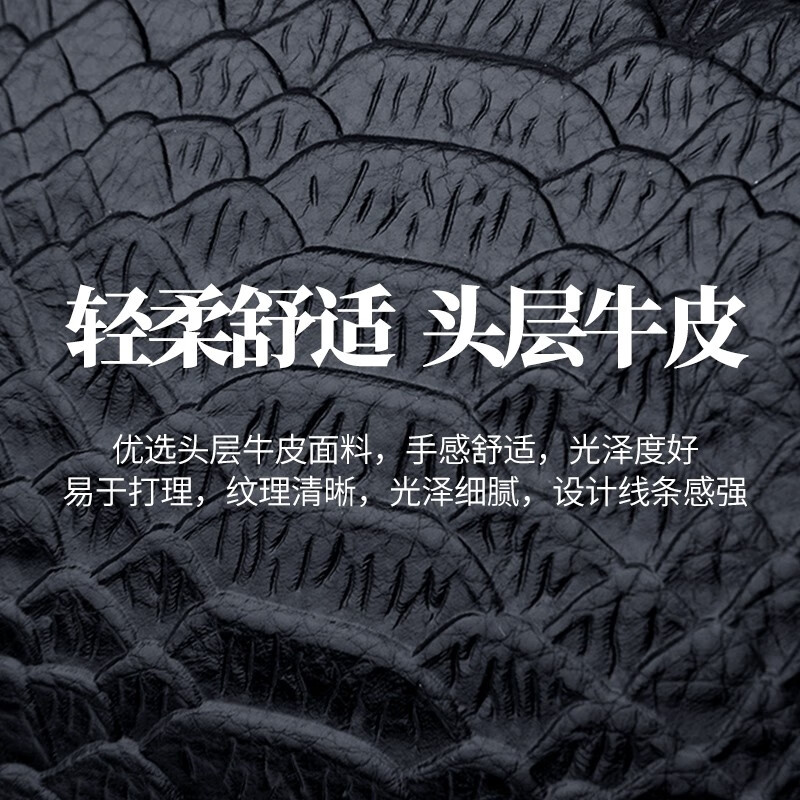 Jules bag for women, crocodile pattern first-layer cowhide clutch bag, long mobile phone bag for women, luxury brand New Year gift, mousse black, light luxury and high-end clutch bag