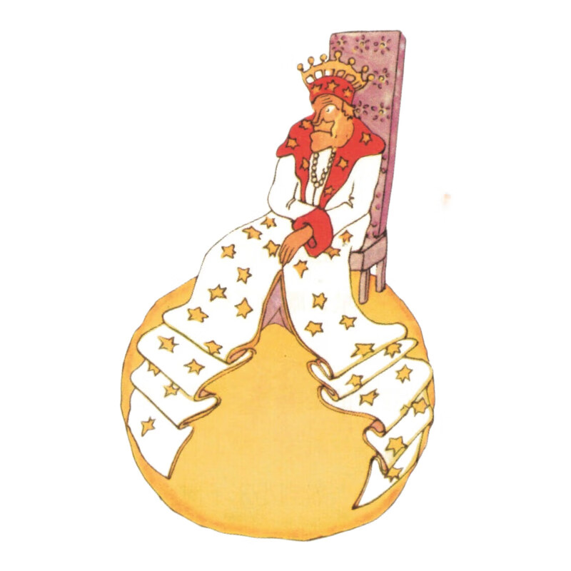 The Little Prince (80th Anniversary Edition) Color illustrations drawn by the author himself Classic fairy tale Recommended reading Small format Cover two-color hot stamping People's Literature Publishing House