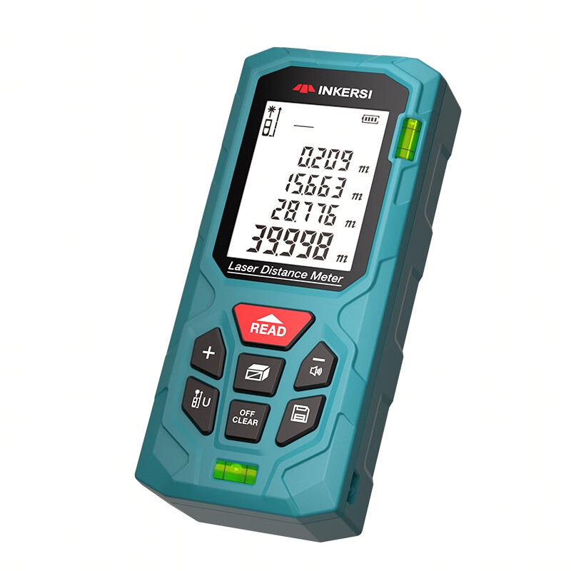 INKERSI laser range finder 120 meters handheld high-precision electronic ruler infrared measuring room meter millimeter accuracy KE120