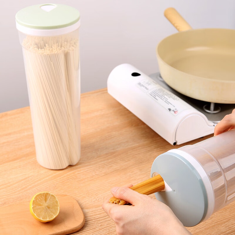 Baijie noodle storage box, grain noodle storage tank, food grade sealed tank storage tube, kitchen noodle box, 2 pieces