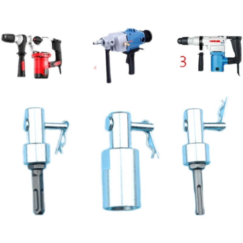 Huili's ground drill drill bit greenhouse digging piling project drilling opening drill bit planting machine digging soil drilling spiral drill bit 8x30cm