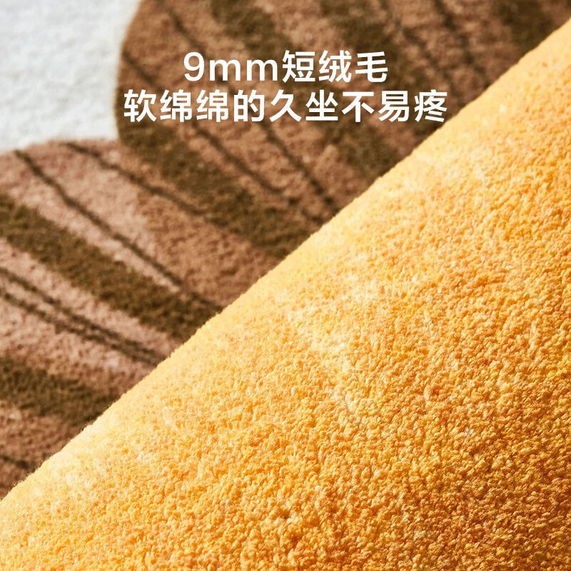 Lin's Life Lin's Home Wood Industry Children's Carpet Round Bedroom Girl Boy Home Animal Cartoon Cute Small Blanket Lion Rayne G1BYA033 Carpet 800mm*800mm
