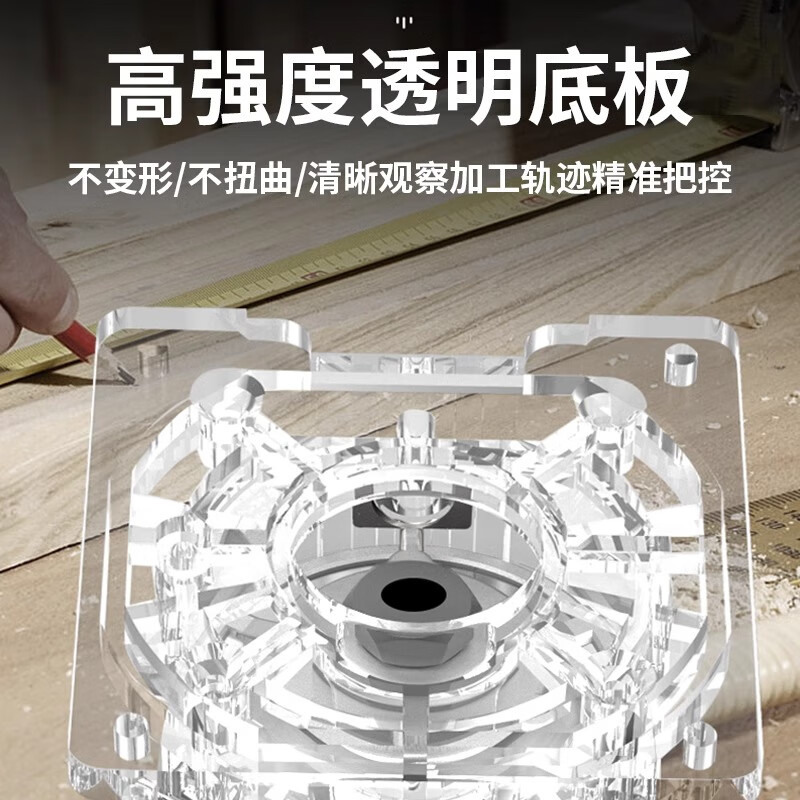 1988 electric woodworking special edge trimming machine, opening, slotting and bending, multi-functional household wood milling machine, engraving gong machine, high power, 6-speed adjustable aluminum body model - 3 meters of wire, luxury package