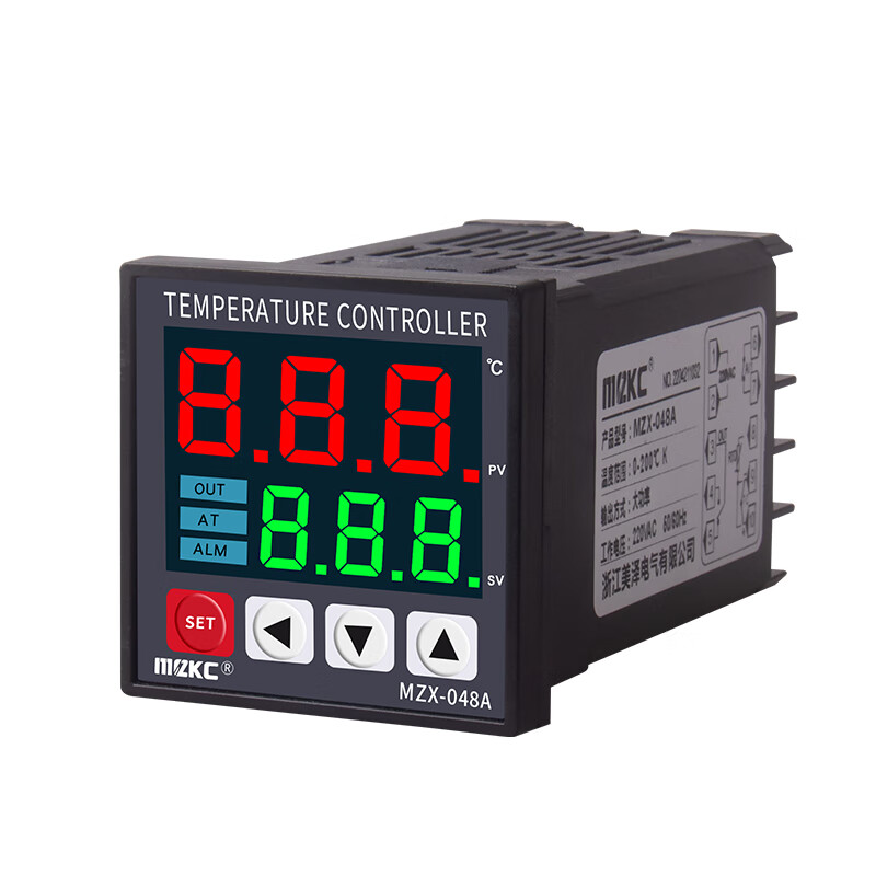 Zhejiang Meize Electric MZX-048A thermostat digital display temperature controller intelligent thermostat temperature MZX-048A solid state output 48*48