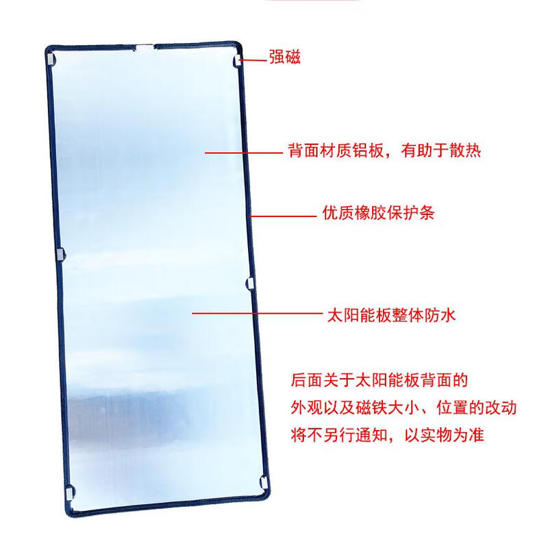 50W car solar power generation panel 12V battery charging replenishment and power loss prevention preferred controller OBD connection cable 50W panel + controller + OBD interface connection cable