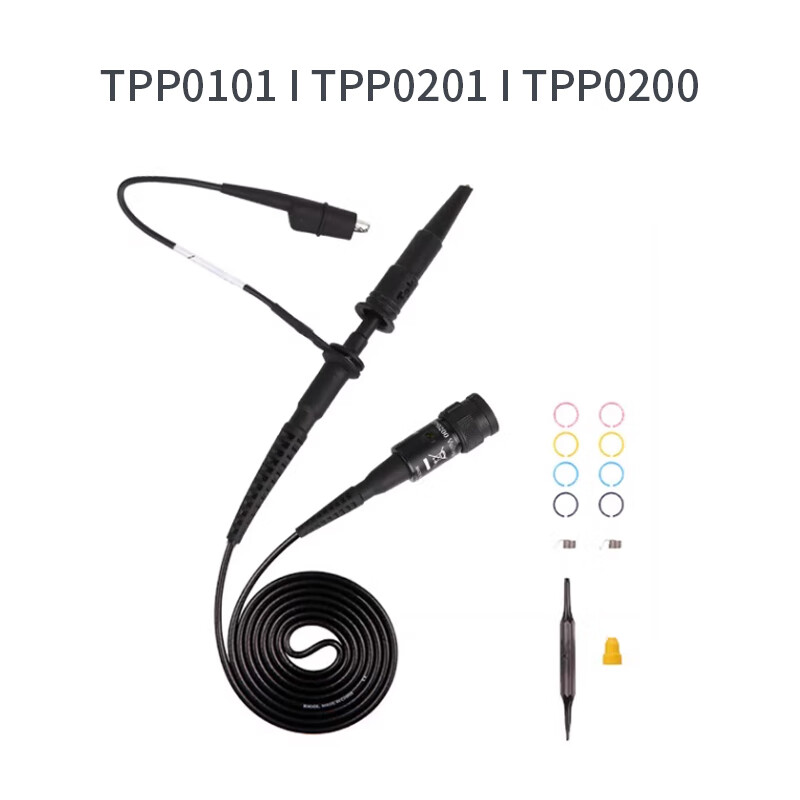 TEKTRONIX Tektronix oscilloscope probe TPP0101 universal 100M passive probe TPP0201 bandwidth 200M attenuation 10X TPP0201 (200MHz passive probe)