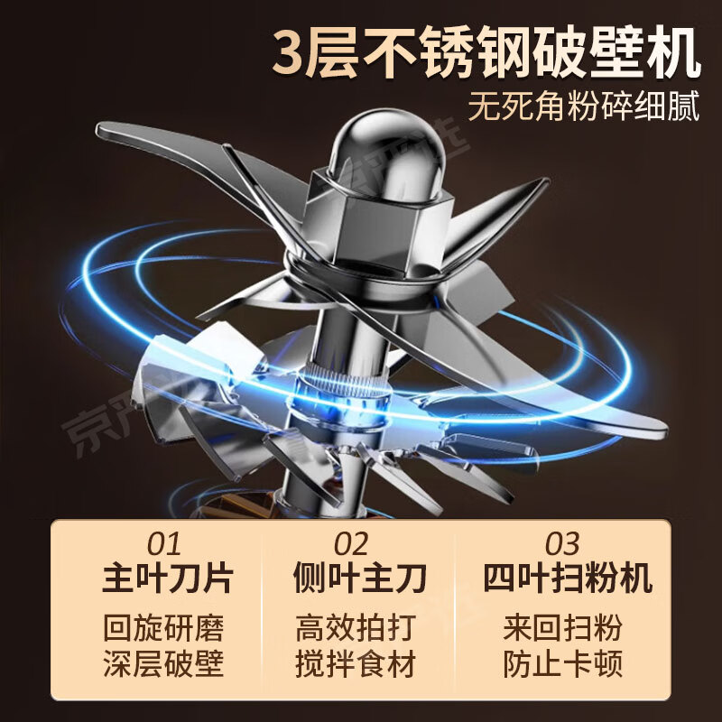 Jingyan grinder ultra-fine grinder commercial high-power grinder Chinese medicine multi-function grinder large-capacity crusher 800a 304 stainless steel pure copper motor