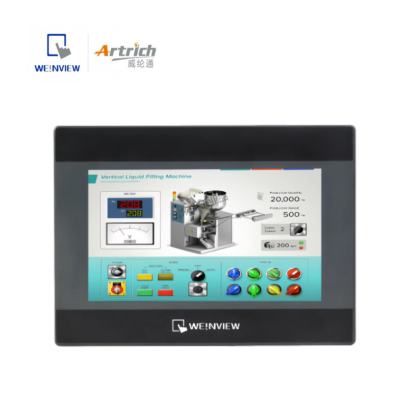 Weiluntong human-machine interface touch screen TK8072iP/MT8051/8052/8072/8106/iE/iP/iQ/CMT1107X/2129X/2109X/2159X/2167X/3075X/3105X TK8072iP丨7 800x480