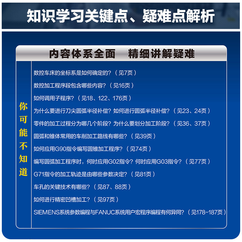 CNC lathe programming and operation from entry to proficiency (FANUC, SIEMENS system)