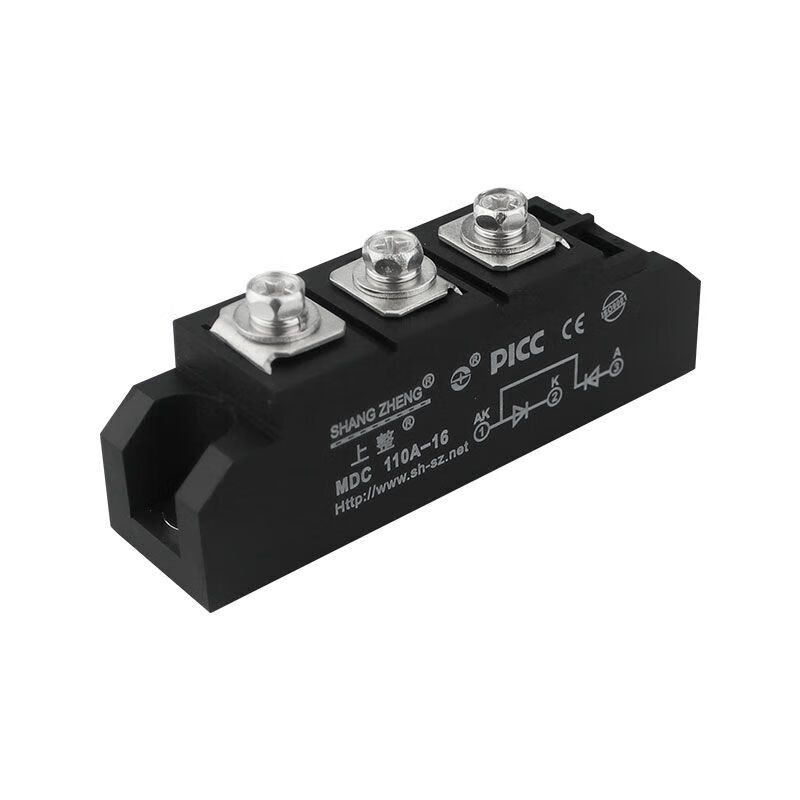 Upper integrated MDC high power rectifier tube 40A55A100A110A200A1600V rectifier bridge diode module MDC 250A-16 standard