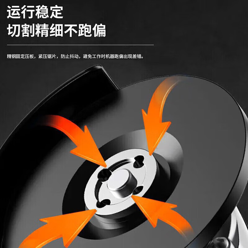 Chuangyi lithium electric angle grinder, electric hand grinder, cutting machine, rechargeable polishing machine, lithium battery electric tool, professional model, ten batteries, single battery package