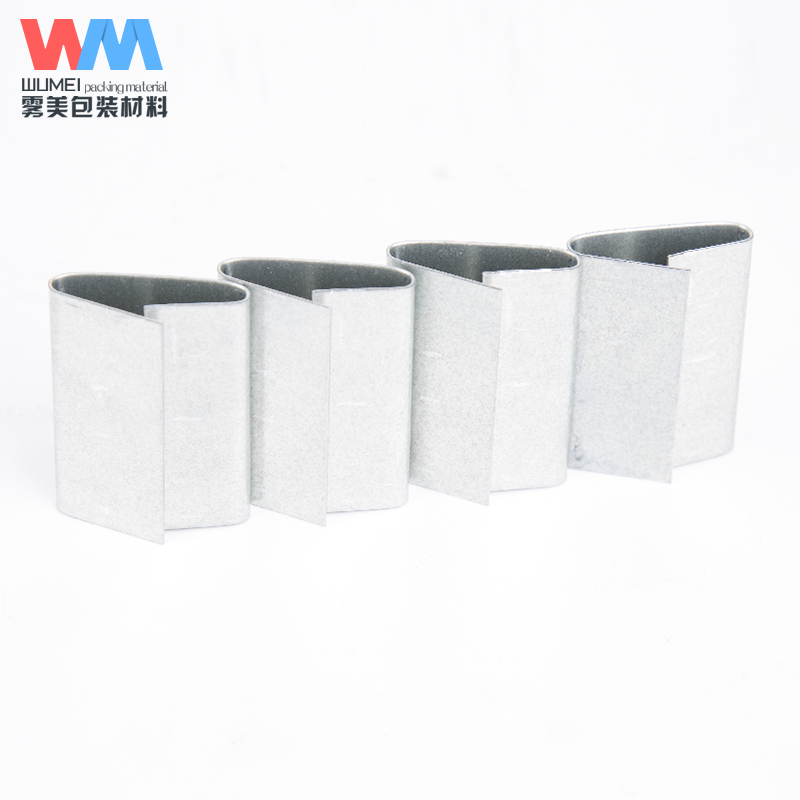Wumei Iron Packing Buckle 16/19/32mm Steel Belt Clip Metal Iron Buckle Steel Buckle Strapping Belt Packing Buckle Plastic Steel Belt Packing Buckle Steel Buckle 19mm Iron Packing Buckle*1kg About 150 pcs