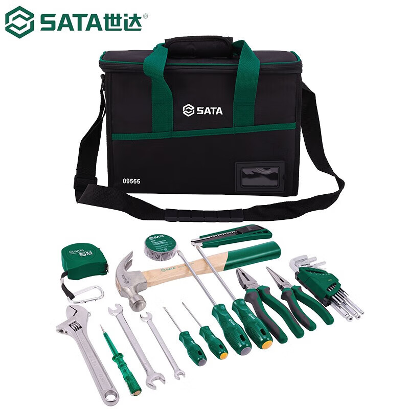 SATA 09555 23-piece portable installation and repair kit