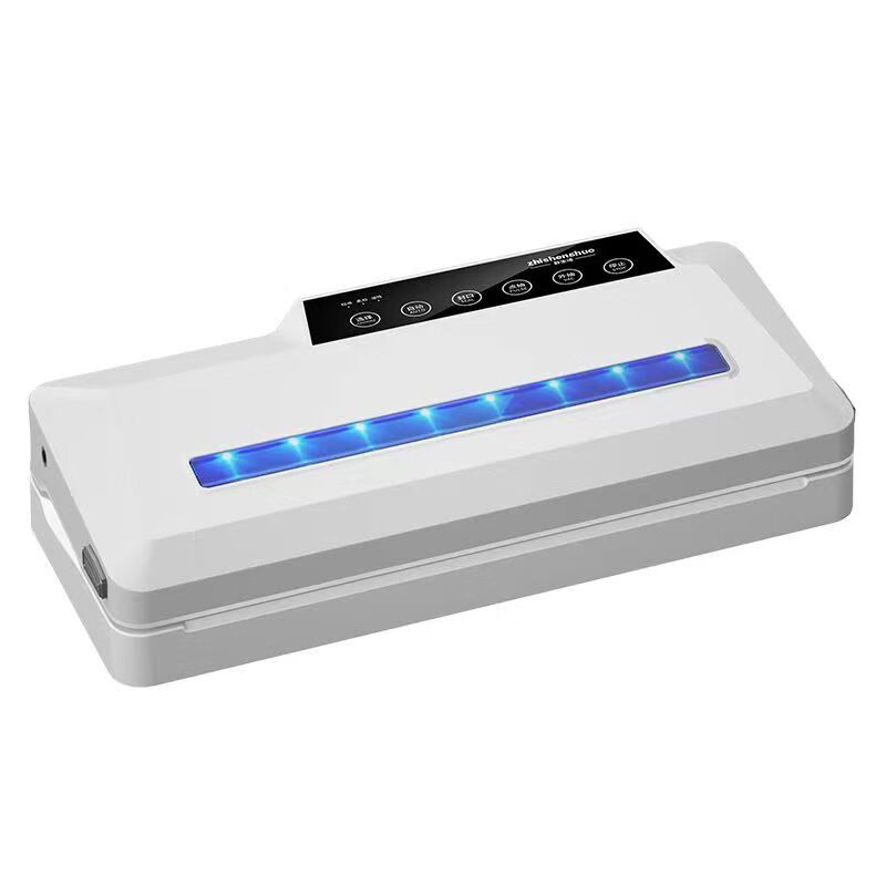 To life vacuum sealing machine fully automatic household food packaging all-in-one machine small fresh-keeping sealing machine plastic sealing machine vacuum top with black UV disinfection + 70KPA large suction power