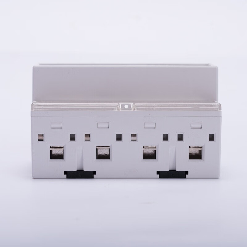 Three-phase four-wire electric energy meter active power meter digital display high-definition guide rail type 7P transformer type 100A 1.5(6) three-phase four-wire 3*1.5(6)A