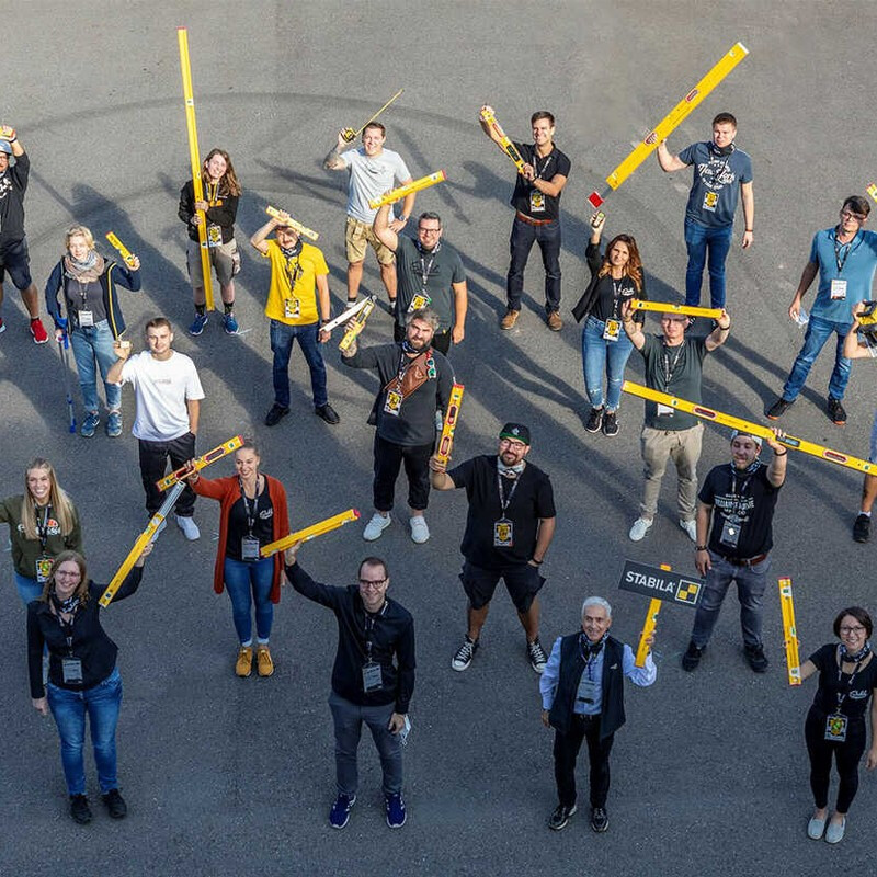 STABILA level high-precision level STABILA anti-fall thickening imported from Germany 2 meters hydropower engineering installation and decoration 70 type two blisters 120CM