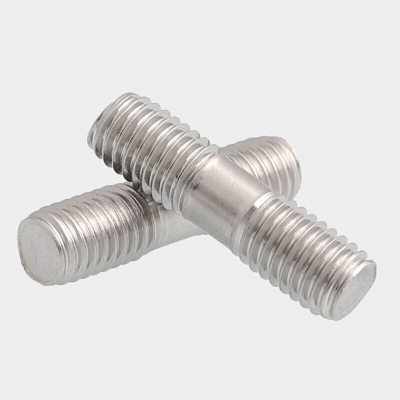 Bingneng M12-M48 304 stainless steel double-head bolt screw two-head thread screw two-head threaded screw rod stud M39*150 1 piece