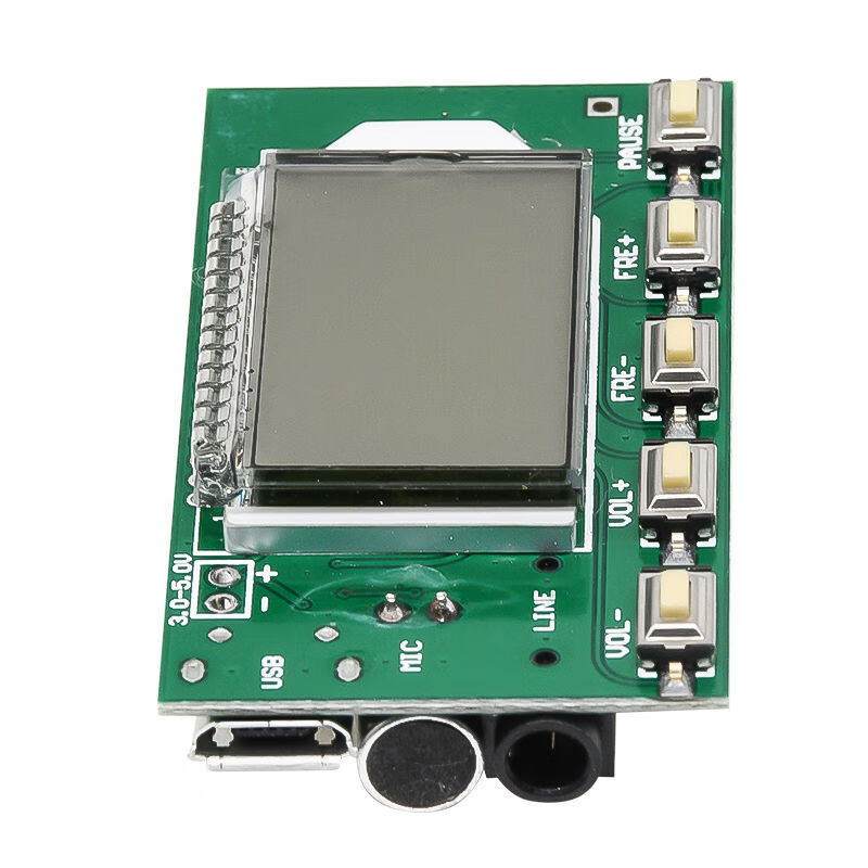 FM transmitter module digital display FM stereo transmitter module wireless transmitter board microphone microphone module