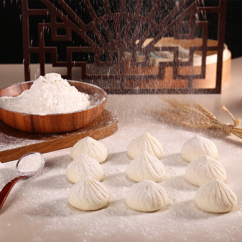 Wudeli Gold Series Samsung Fuqiang Wheat Flour 10kg Medium-gluten Flour Baked Dumpling Flour Multi-Purpose Household Flour