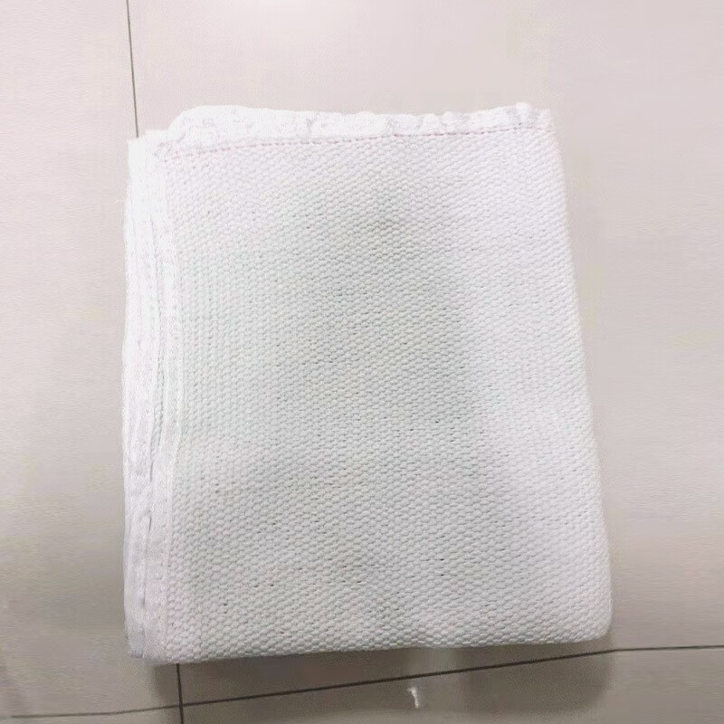 Shihao asbestos fire-extinguishing blanket asbestos fire-proof blanket dust-free blanket for gas station and petrochemical enterprise with good fire-extinguishing effect 1m*1m*2mm red cloth bag packaging