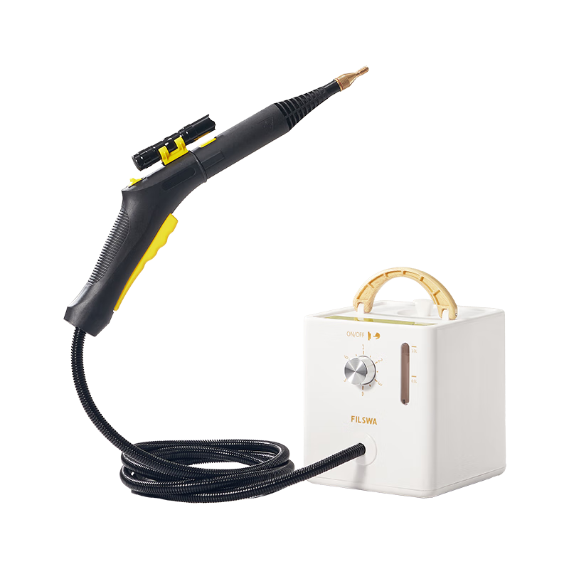 FILSWA German high-temperature steam cleaner high-pressure handheld kitchen fume cleaning machine disinfection, sterilization and oil removal housekeeping cleaning model SCT600 white
