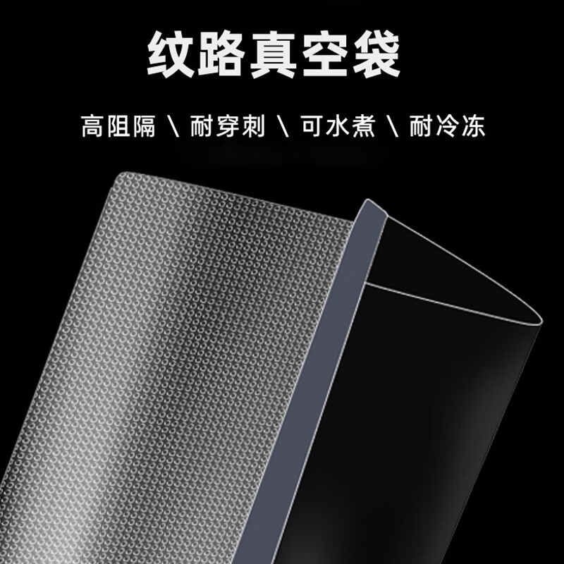 Miao Yijia Textured Vacuum Bag Food Bag Vacuum Packaging Bag Food Vacuum Sealing Bag Vacuum Sealing Machine Packaging Bag Plastic Sealing Bag Vacuum Sealing Fresh Packaging Bag Vacuum Storage Bag Textured Vacuum Bag 2 Rolls 30*500cm