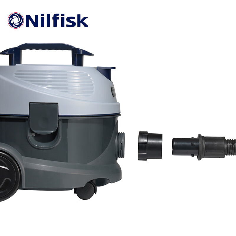 NILFISK VP100 high-power bucket vacuum cleaner with large capacity and strong suction for offices, hotel rooms, shopping malls, restaurants, commercial and industrial use
