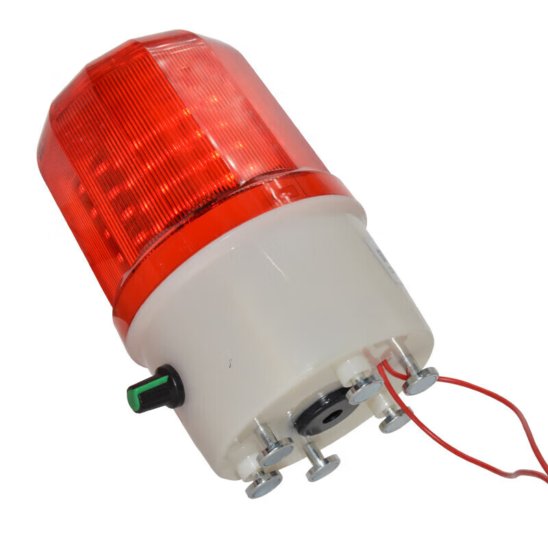 Magnetic rotating warning light 24v36v48v ceiling sound and light alarm car strobe light 220v12v volt burst adjustable sound light 36v