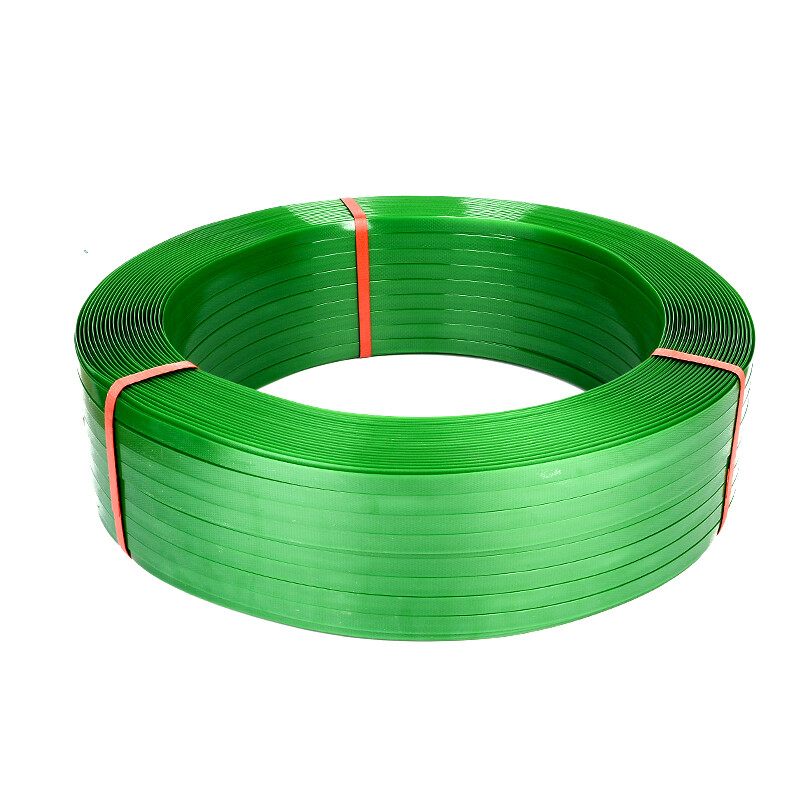 Customized PET plastic steel belt 1608 green packing belt plastic pp braided belt binding belt packaging belt packing belt 1610 plastic steel belt weighing 20 kg