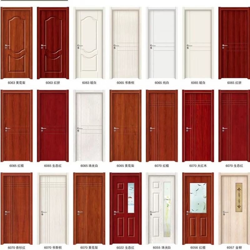 Vinoa wooden door interior door bedroom door set door ecological wooden door solid wood composite door manufacturer direct sales kindergarten engineering door single door leaf price does not include hardware