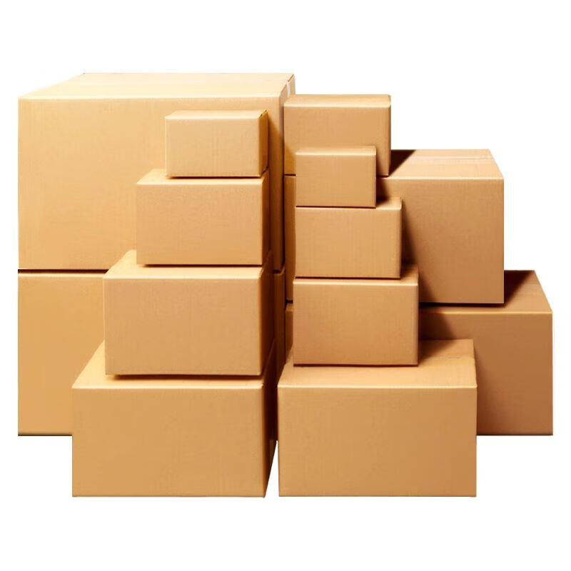 Customized thickened large and small cardboard boxes wholesale express packaging cartons postal 12 packaging cartons 3 layers extra hard No. 8 (210mmx110mmx140mm)