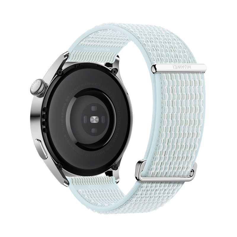 Huawei (HUAWEI) Goddess Intimate Gift Huawei Watch Women's Watch 3 Independent Calls and Free Calls eSIM Business Sports 4 Intelligent Adult Sleep Blood Sugar Access Control Independent Call Watch3 Fashion Nylon Blue-Shadan Yingyu Pink Leather Strap