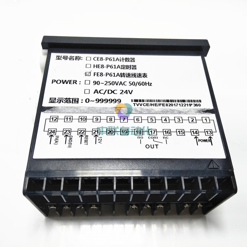 HE/FE/CE8-P61A Counter CE4/CE7-P61A Tachometer Line Speed Meter Timer CE8-P61A