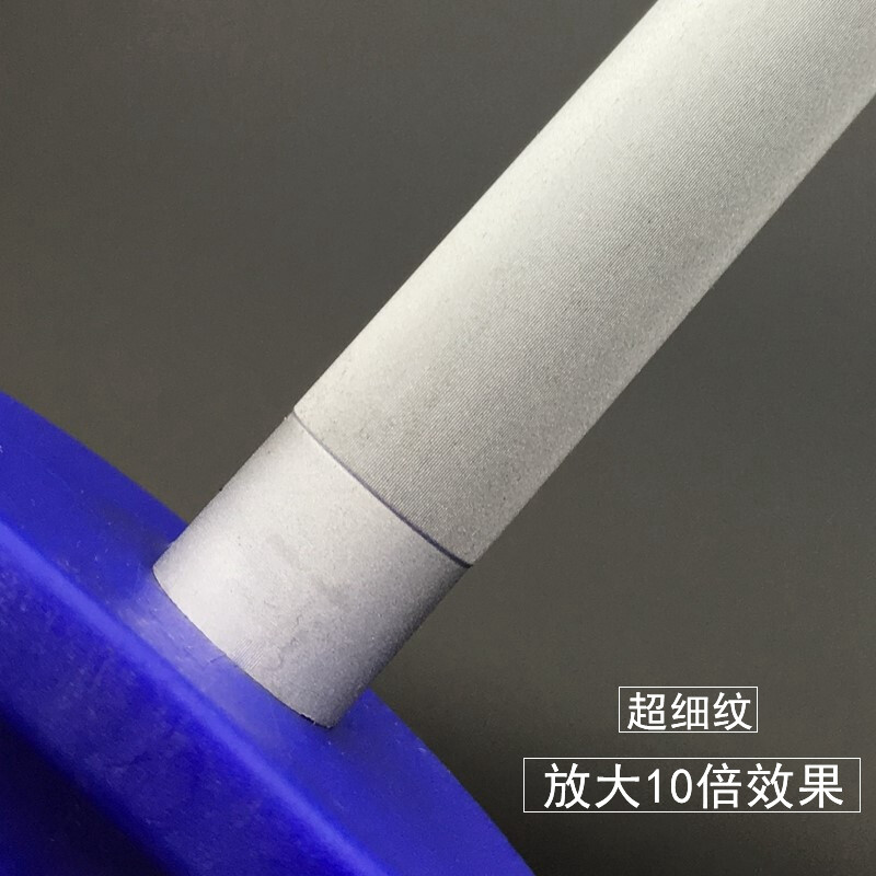 ULKNN German imported tungsten steel sharpening stick household knife sharpening block butchering professional knife stick sharpening stone sharpening stick tungsten steel 12-inch blue handle