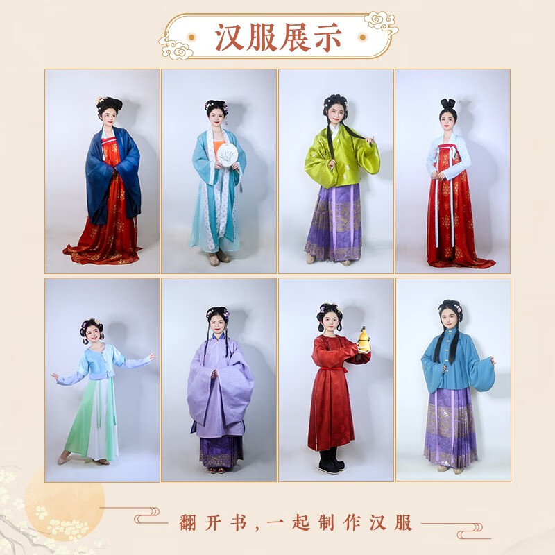 Professional illustrated tutorial on making Hanfu (produced by Huike)