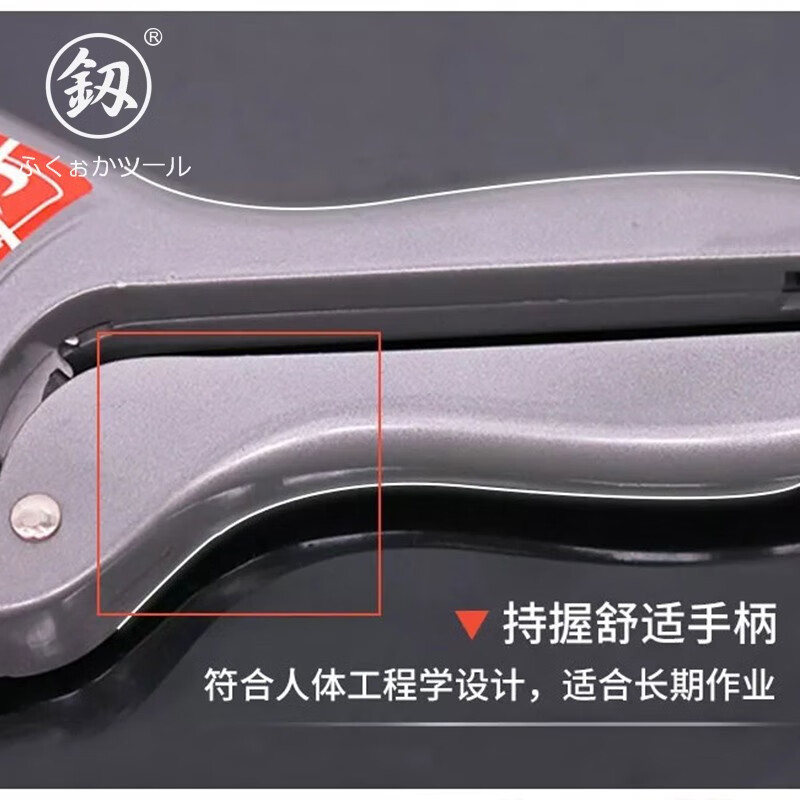 Japanese Fukuoka pipe knife PVC pipe cutter PPR scissors quick cutting line pipe water pipe cutting pipe cutting professional pipe cutting tool FO-4005F portable labor-saving pipe cutter 42mm