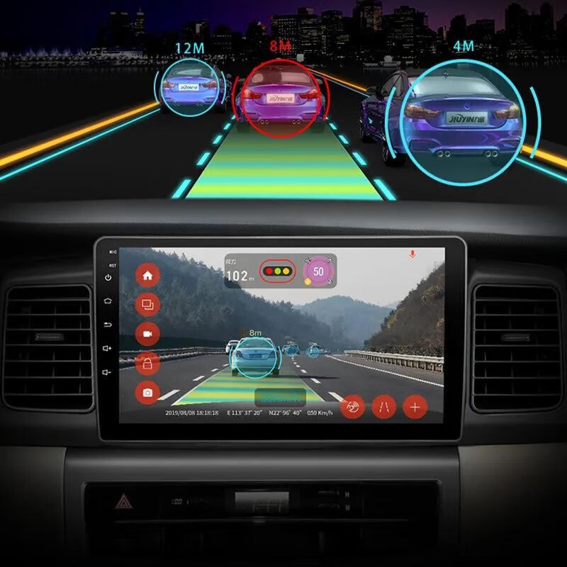 Biello is suitable for Kia Intelligent Running Soul K3 Jiale vertical screen modified central control display large screen vertical screen navigator intelligent voice-controlled 360 panoramic reversing image all-in-one machine Kia Intelligent Running WIFI version 16G navigation