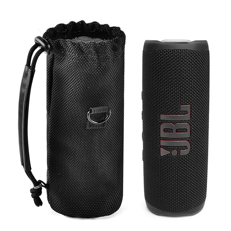 Suitable for JBL Flip6 Bluetooth speaker portable sound-transparent mesh bag music kaleidoscope 6 backpack protective cover back backpack protective cover