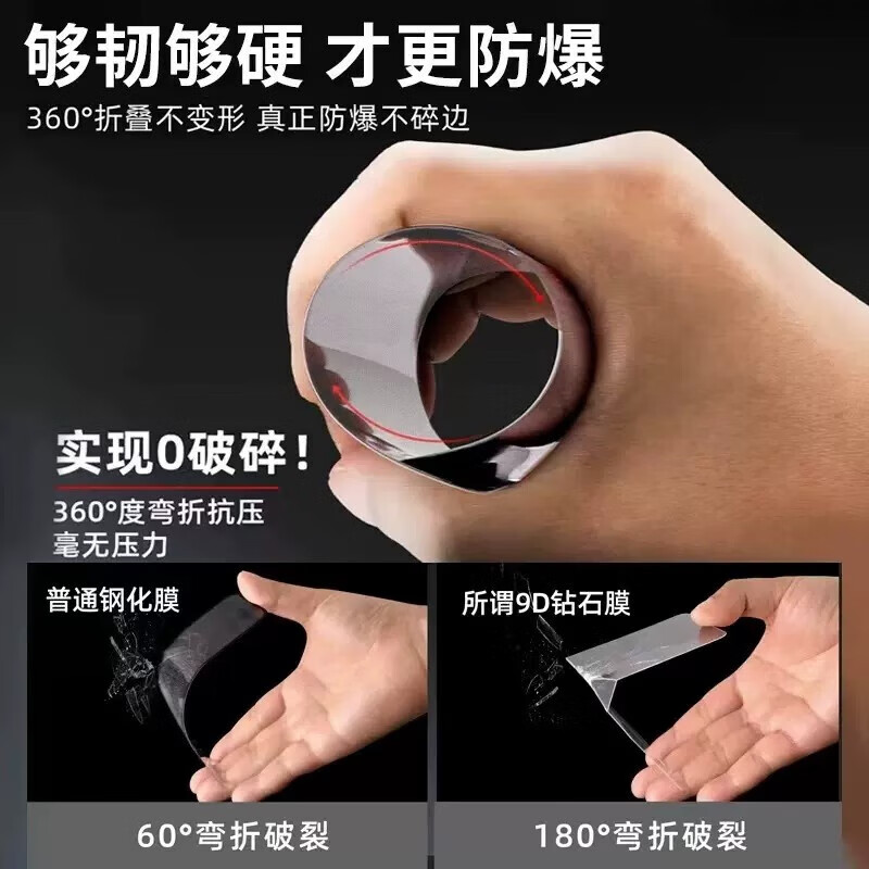 Kehanda Apple 12/12mini anti-peep ceramic film iPhone 12 Promax full glue tempered soft film frosted anti-blue light high-definition anti-fall and explosion-proof twelve mobile phone protective film to protect privacy privacy full glue ceramic film 1 piece for Apple 12