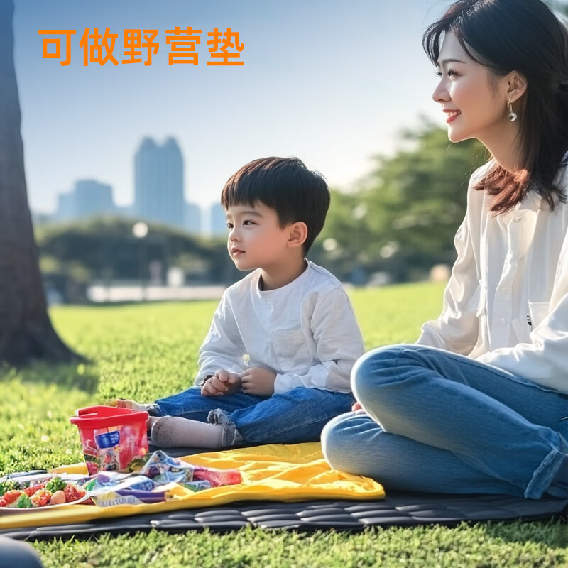 Weiyi Car Rear Sleeping Mat Foldable Portable Back Seat Single Child Car Travel Mattress SUV Car Universal