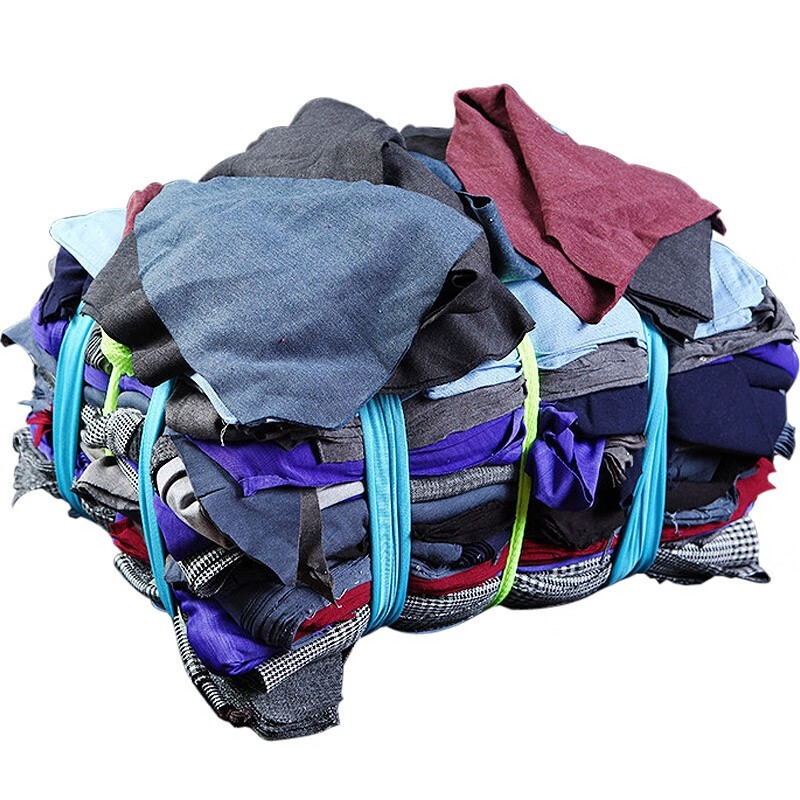 Bingyu BYyc-218 industrial machine cleaning cloth, colorful machine cleaning cloth, water-absorbing and oil-absorbing cotton cloth, variegated machine cleaning cloth 5kg