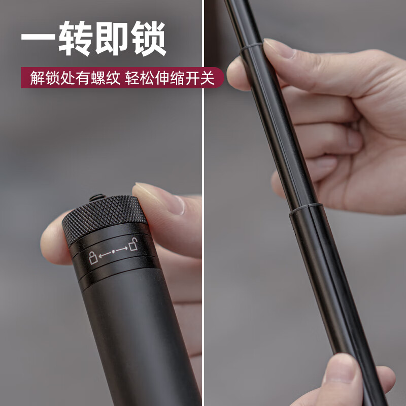 SUREWO body accessories are suitable for DJI DJI Pocket3 backpack clip, selfie stick head with tempered film storage bag, halter neck, metal bicycle magnetic stand, extension rod extension accessories, L66 extension rod + alloy tripod + Pocket3 frame