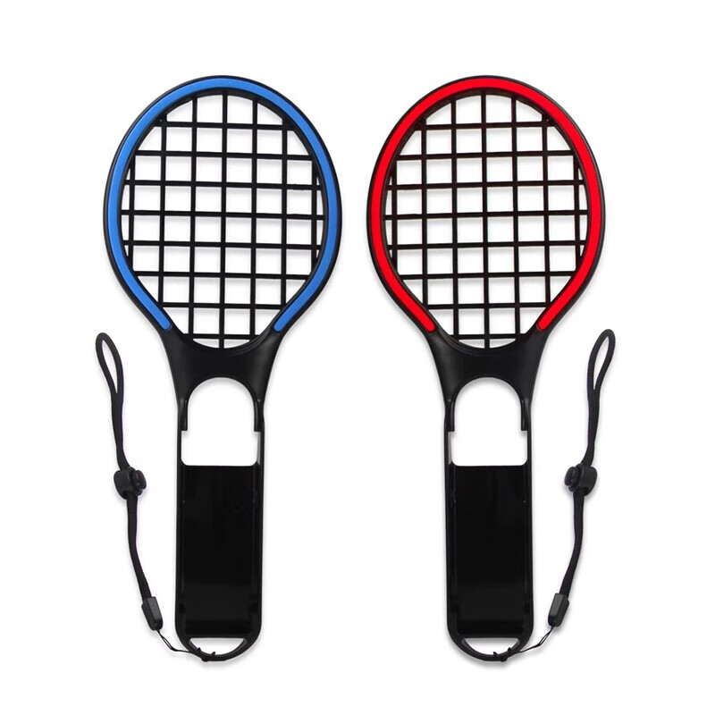 Jingdong Express Free Shipping|switch tennis racket Mario tennis racket ns somatosensory game controller grip switch sports accessories red + blue