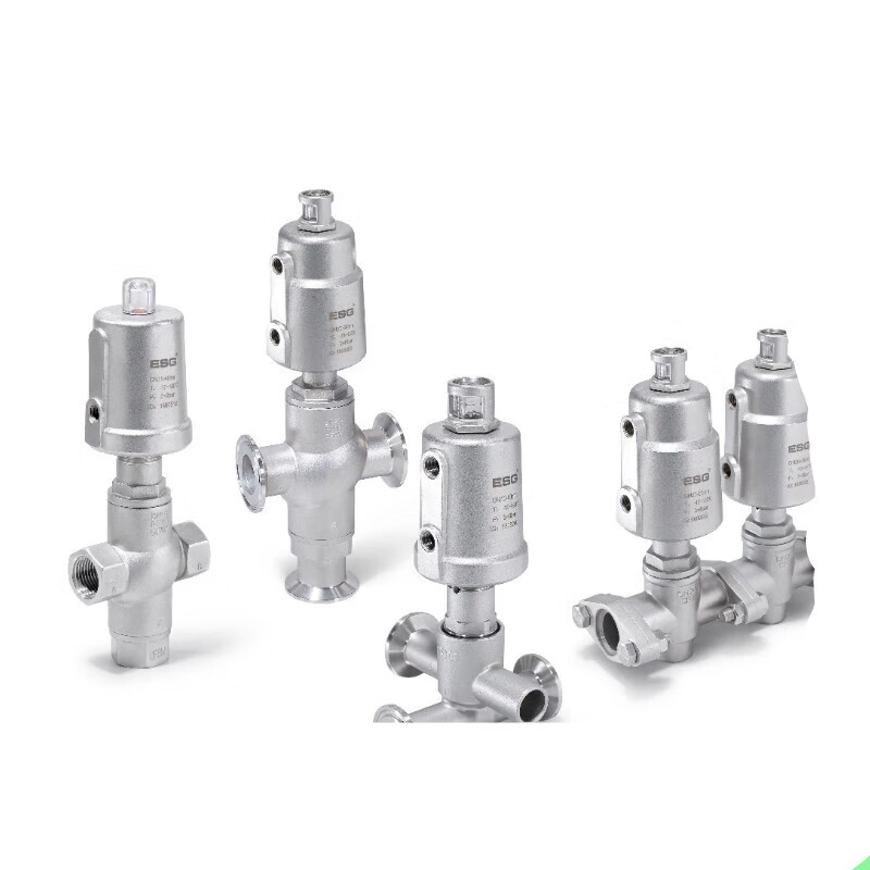 ESG pneumatic three-way selection valve DN15 DN20 25 double-acting normally closed steam liquid valve pneumatic angle seat valve welding DN25-double-acting normally closed 50 actuator