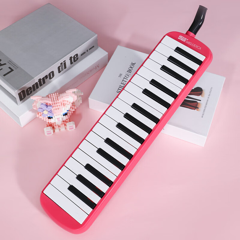 Jiaderi JDR mouth organ 32-key primary school classroom teaching children beginners and adults special wind instrument pink