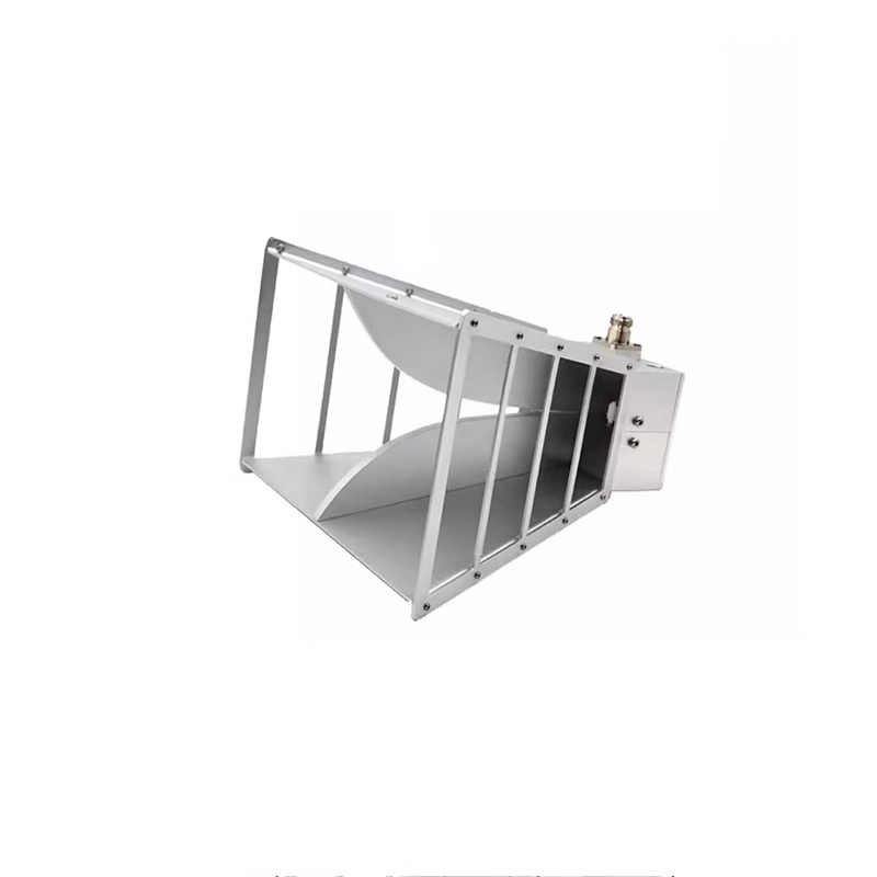 1-18G horn antenna ultra-wideband double ridge four ridges EMC electromagnetic compatibility EMI microwave anechoic chamber test KAKUCXK band high gain antenna 1-18G 0m