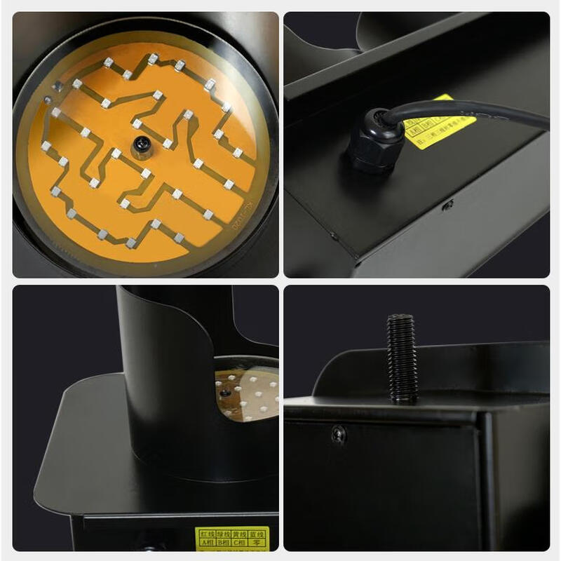 Sliding contact line power indicator light traveling crane crane three-phase three-color signal light LED380VHXC safety HCX-TP-150/3HXC-T/66